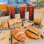 [카페] 포항 우현동 레이지모닝 분위기 좋은 베이커리 카페(치아바타샌드위치&앙버터소금빵)
