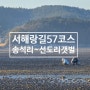 서천 도보여행 서해랑길 57코스 걷기 : 송석리 ~ 선도리갯벌체험마을