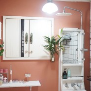 셀프 친환경 페인트칠, 벽 페인트 욕실인테리어 후기 카페풍으로 리폼