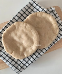 피타브레드 만들기 홈베이킹 피타빵 피타브레드만드는법 섬네일