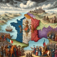 베르됭 조약(843)과 카롤루스 제국의 분열