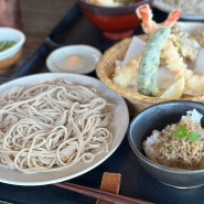 교토 아라시야마 맛집 추천 요시무라, 메밀소바와 생맥주 강추!