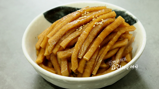 1년을 책임질 밑반찬 무장아찌 만드는 법 간장 무장아찌 만들기 무채 장아찌 만들기 무짠지 만들기 : 네이버 블로그