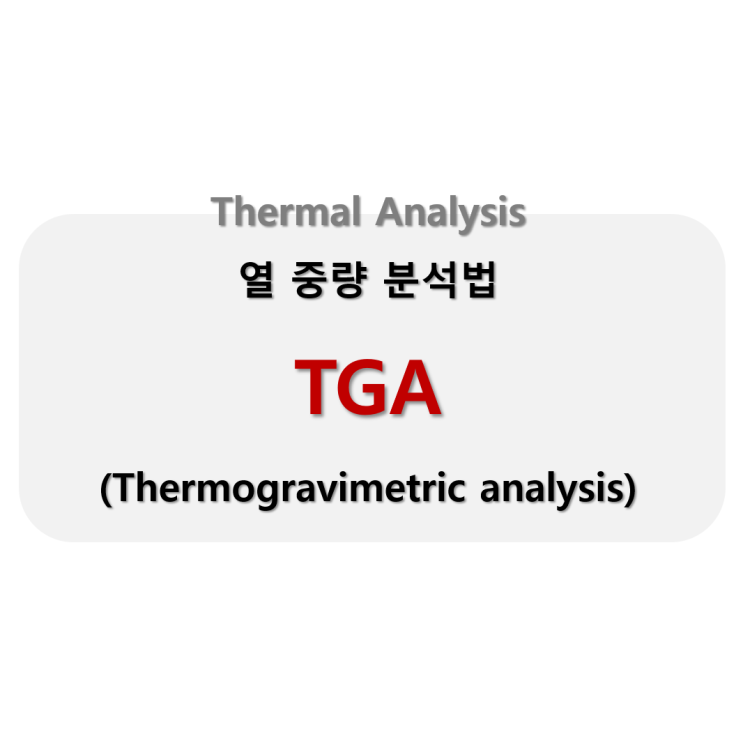 [Analysis] TGA(Thermogravimetric analysis): 열 중량 분석법_열 분석법(Thermal ...