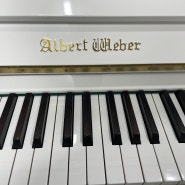영창 피아노의 고급라인 알버트웨버