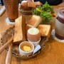 후쿠오카 카페에서 즐기는 아침메뉴(카페 벨로체,산수이커피 모닝세트)
