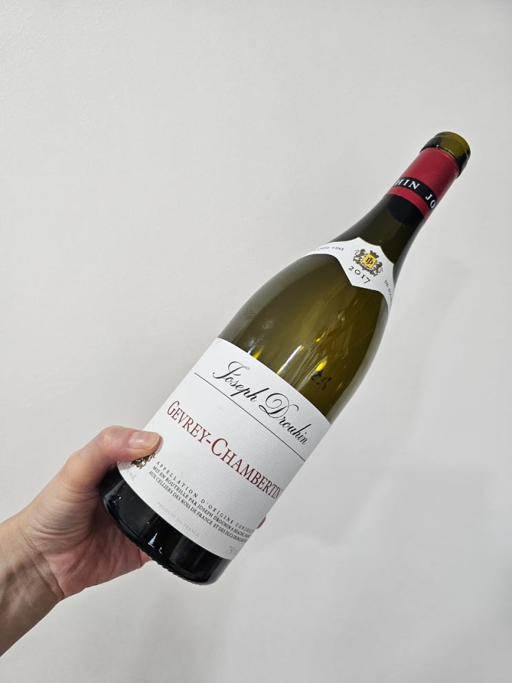 [No.320] Joseph Drouhin, Gevrey-Chambertin 조셉 드루앵, 쥬브리 샹베르탱 2017 : 네이버 블로그