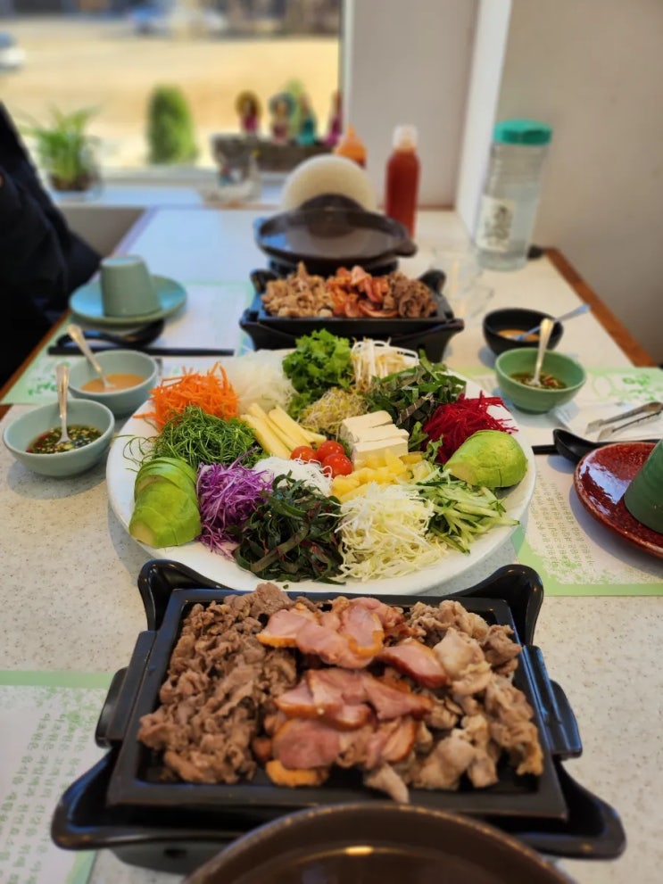 [여우고개맛집] 고기... 가성비 월남쌈 <아초원 여우고개점>