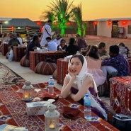 두바이 경유 신혼여행 | 마이리얼트립 사막투어 및 바베큐 리얼 후기