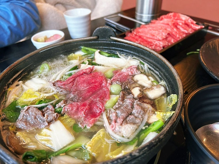 추운 겨울철 따끈한 샤브샤브 '옥소반 김포 구래점' 구래 역 맛집