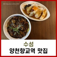 서울식물원 맛집 수성 자장면, 미니 숙성 탕수육