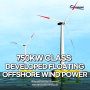 중수심용 부유식 해상 풍력발전 파일럿 플랜트 (750kW급) 개발