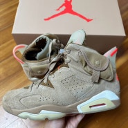 조던 6 트래비스 스캇 레트로 SP 브리티쉬 카키 / Jordan 6 Travis Scott Retro SP British Khaki / DH0690-200 / 코디