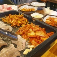 대전 오류동 대패삼겹살 맛집 구일대패 미나리와 찰떡