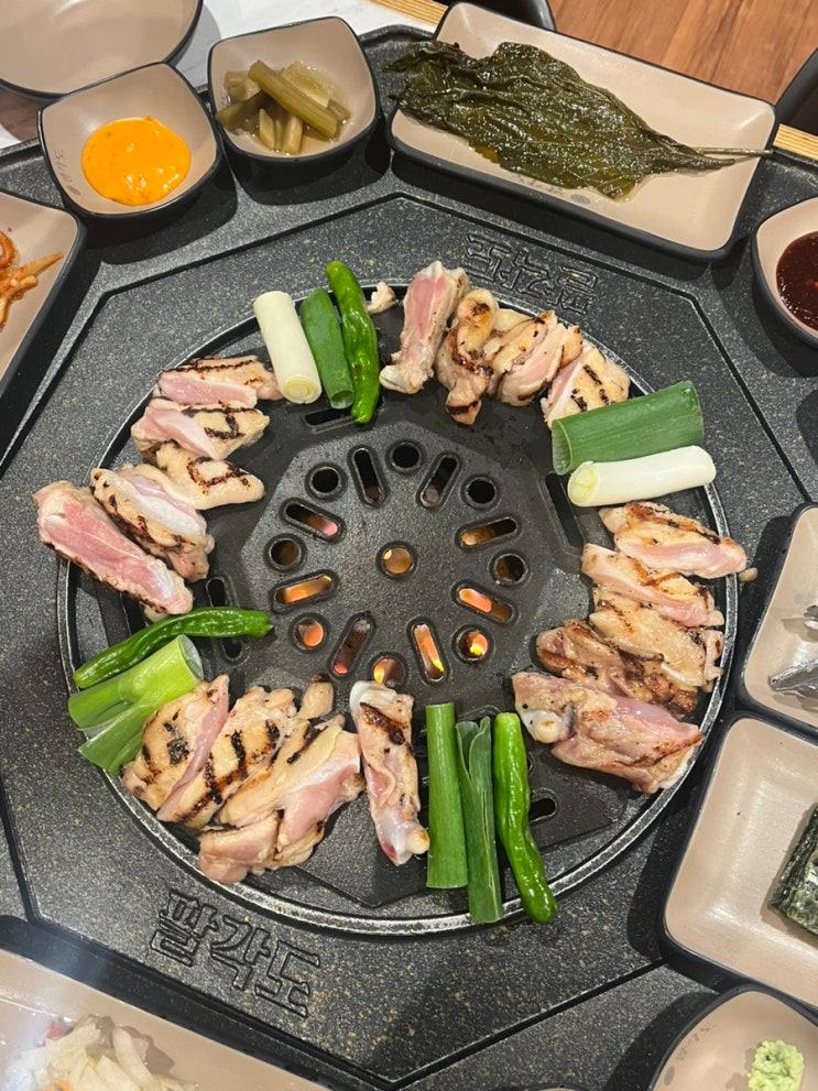 [천안 두정동] 팔각도 - 숯불닭갈비 맛집 : 네이버 블로그