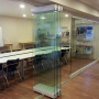 사무실 회의실 공간구획 글라스 폴딩도어 제작 설치 가격