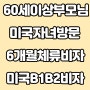 미국 6개월 체류 가능, 미국관광비자 B1B2비자, 부모님 체류비자 발급 전문업체 허니스투어