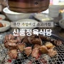 인천 주안 고기집 신흥정육식당 된장찌개는 꼭!