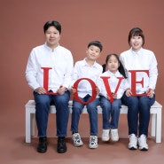 인천 구월동 사진관 / 화목한 사진관 가성비 좋은 가족사진 찐 만족 후기