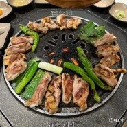 청주 율량동 맛집 팔각도 닭갈비 (숯불닭갈비 메뉴, 리뷰)
