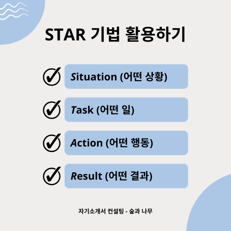 [자소서 잘 쓰는 법] 3. 관련된 나의 경험과 사례를 정리하기(2) / (Star 기법 활용) : 네이버 블로그