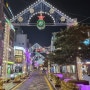 울산 삼산 디자인 거리 야간 경관 조명