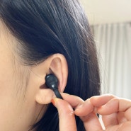 귀걸이형 이어폰 일상속에서 편리한 자이온 무선 오픈형 이어폰