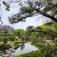 오사카 덴노지 천왕사 공원, 케이타쿠엔 정원 산책 (+오사카 순환선 노선도)