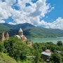 [트빌리시여행] #2 조지아 카즈베기(Kazbegi) 그룹투어 ② - 중세시대 요새 아나누리(Ananuri Fortress) 풍경
