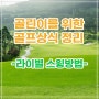 골프 라이별 스윙방법 (슬라이스, 훅라이 / 오르막, 내리막라이)