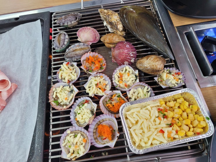 구읍뱃터 조개구이 통큰 회 조개창고 무한리필 영종도 가면 또 갈 겁니다.(내돈내먹) : 네이버 블로그