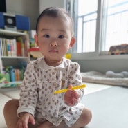 344일 11개월 아기 변비는 걱정하지 않아도 되는 질량보존의 법칙