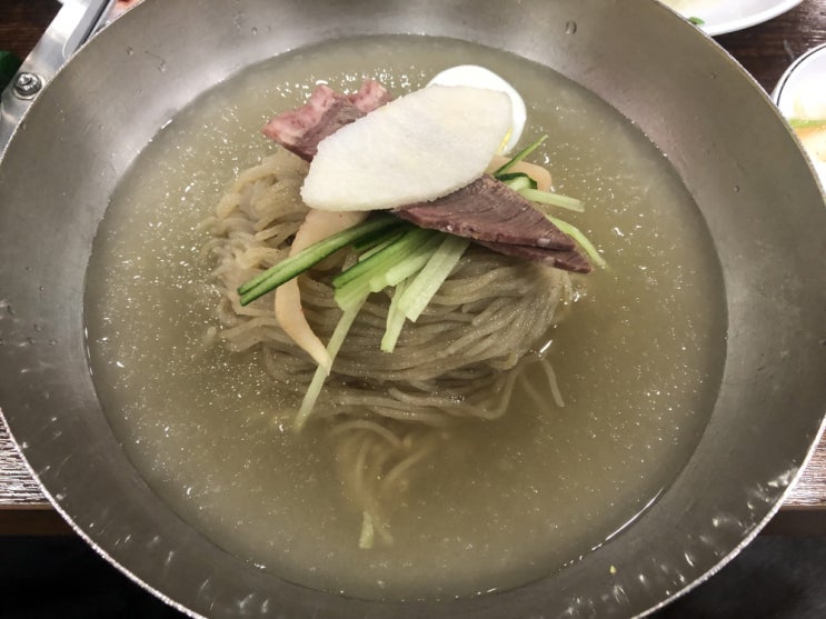 [면식수행 749] 겨울엔 역시 냉면! 낮술하기 좋은 '을밀대' 강남점 : 네이버 블로그
