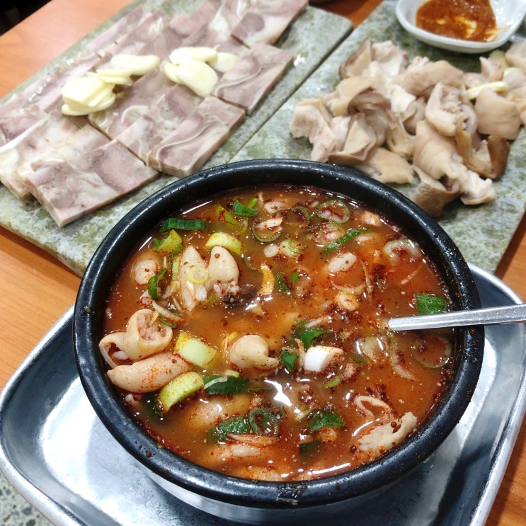 여의도 화목순대국 맛본 솔직후기 메뉴 추천 포장 주차 평일 웨이팅 정보 : 네이버 블로그