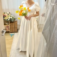 [WEDDING.4] 가성비 웨딩드레스/야외웨딩촬영 드레스 대여 @아베끄르땅