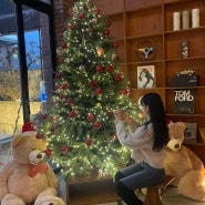 [성수동/서울숲 카페] 마크69:크리스마스 느낌 물씬 나는 카페