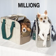밀리옹 리퍼브 세일 강아지 이동 가방 원마일백 찐득템 (~80%)