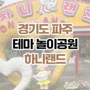 [아기랑 가기 좋은 곳] 경기 파주 가성비있는 테마 놀이공원 하니랜드