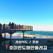 포항 호미반도해안둘레길 2코스 일출명소 하선대 선바우 산책로