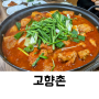 대전 봉명동 닭도리탕 찌개 전골 제육 집밥 고향촌