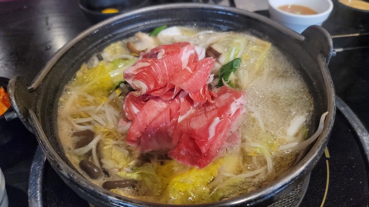 김포 맛집 맛있는 샤브샤브 찾을때 옥소반 구래점