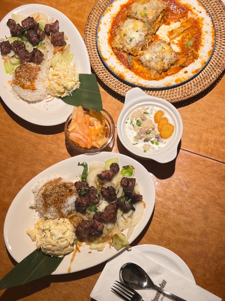 [분당맛집/정자역맛집] 정자동 연말모임장소 :: 하와이안 레스토랑 호쿠모쿠 : 네이버 블로그
