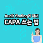[임상시험] CRA업무 중 Audit finding에 대해 CAPA 쓰는 법! + 실제로 한 번 CAPA를 써 보아요~