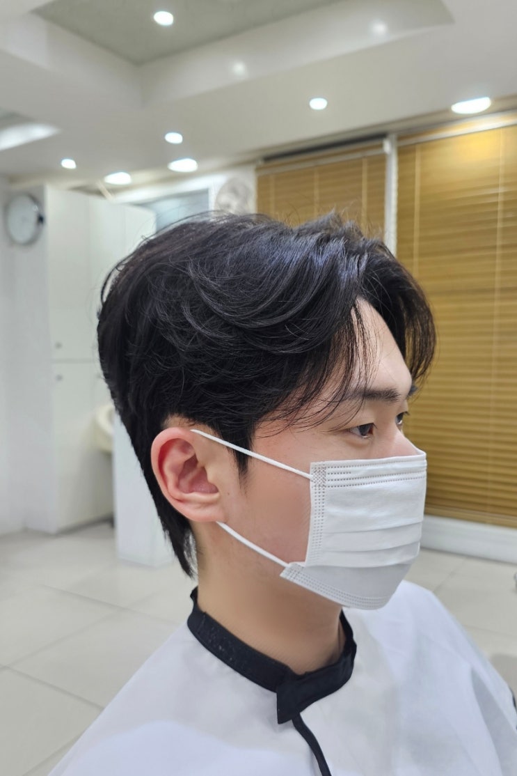 울산 무거동 미용실 남자 리프펌 덱스 머리 세미 리프컷 : 네이버 블로그