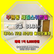 김해 부원동 테라스 겸비 최고급 올인테리어 밝고 깔끔한 세림스위트빌 매매
