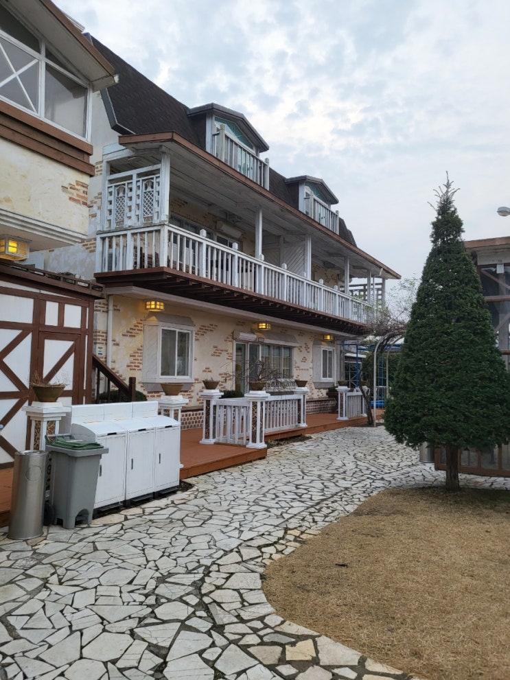 좋은 유럽풍스타일 안성팜랜드 펜션 ' 프로방스 펜션 ' 로즈마리방