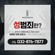 인천성범죄특화로펌 법무법인(유한)안팍 성범죄 처벌 규정 및 전문 변호사의 중요성