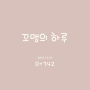 [육아일기 +742] 새벽 5시 기상/미열에 엄마 긴장!