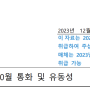 [ 한국은행 보도자료 ] 2023년 10월 통화 및 유동성 - M2 (광의통화) : 전월대비 0.3%, 전년동월대비 2.3% 증가
