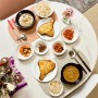 신혼부부밥상 집밥 메뉴 추천 - 가자미구이, 연근된장찌개, 깍두기, 멸치볶음, 무생채, 진미채볶음 만들기 레시피